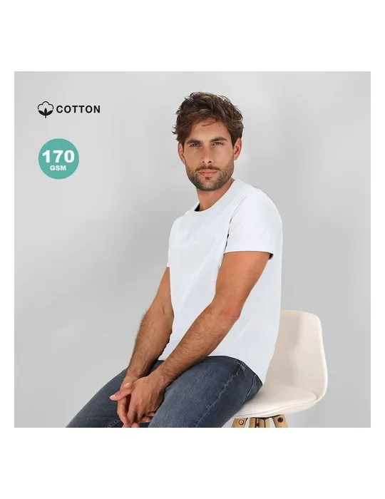 T-Shirt Publicitaire Blanc Adulte Stiles Matières : coton goodies entreprise design