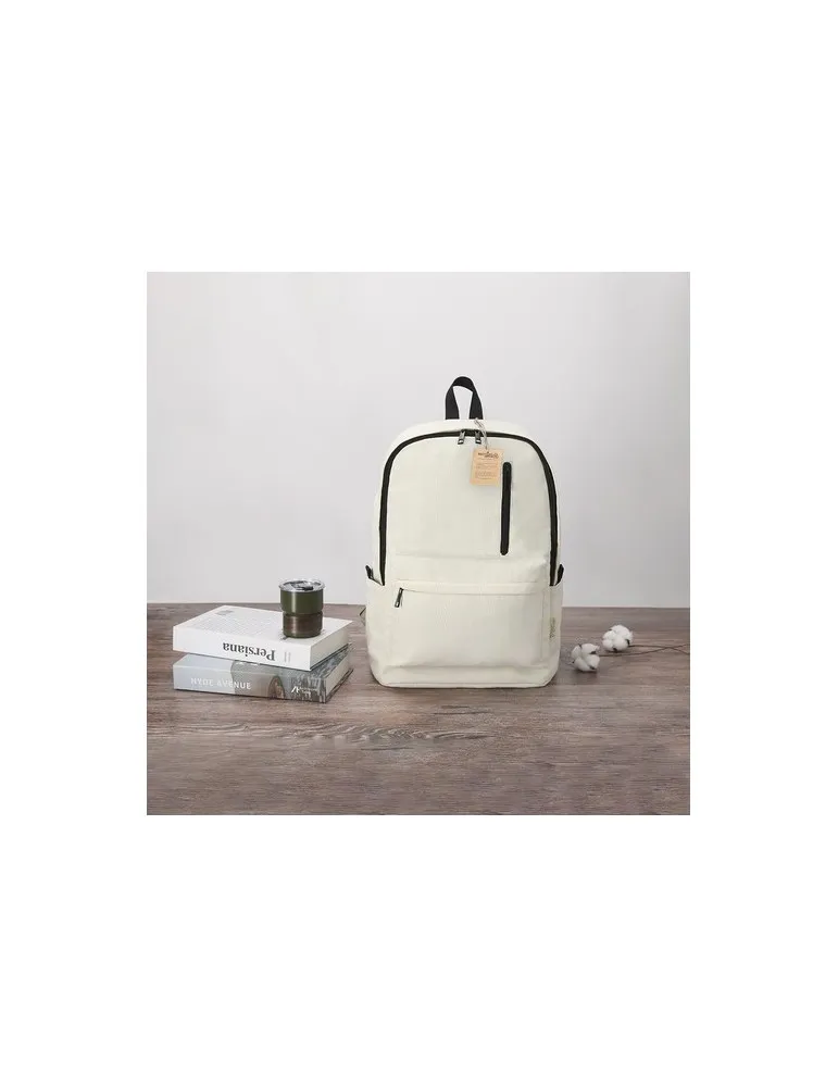 Sac à Dos Publicitaire Écologique Stalion Matières : plastique recyclé Couleurs : gris objet promo petit budget