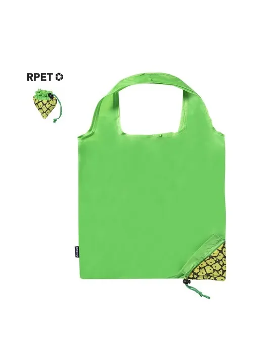 Sac Pliable Écologique Chenry Matières : PET recyclé Couleurs : noir impression logo haute qualité