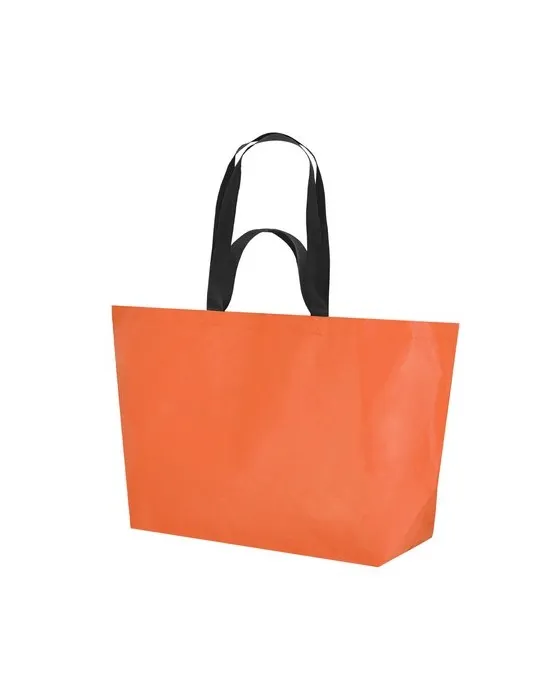 Sac publicitaire personnalisé Torvik Matières : papier Couleurs : noisette marquage laser ultra précis