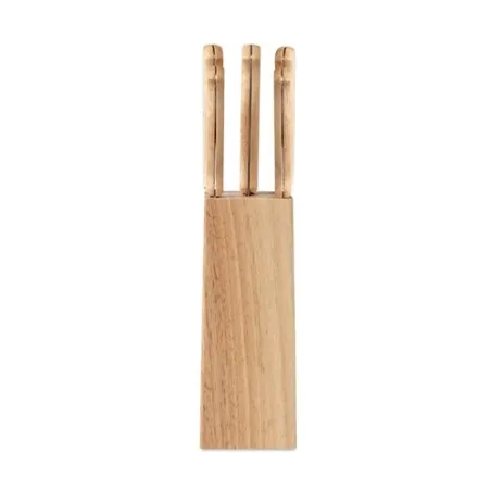 Set de 5 Couteaux Gourmet avec Socle Élégant