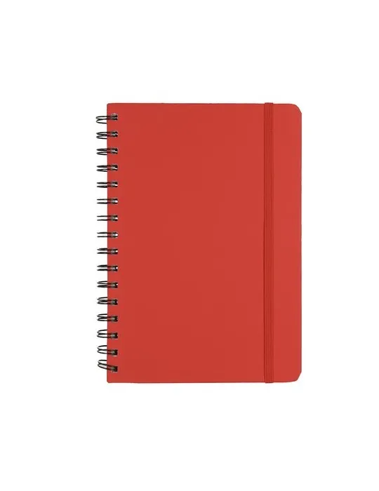 Cahier pratique Pusik Matières : polyéthylène (PE) Couleurs : marron Contenance : 250 ml cadeau entreprise pas cher