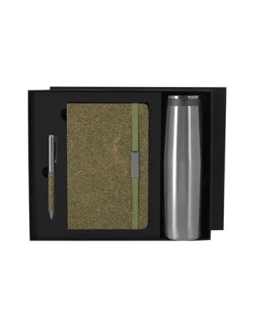 Set publicitaire personnalisé Kaley Matières : polypropylène (PP) Couleurs : anthracite