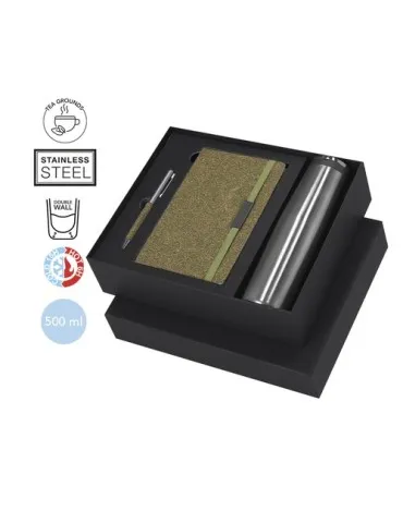 Set publicitaire personnalisé Kaley Matières : polypropylène (PP) Couleurs : anthracite 2