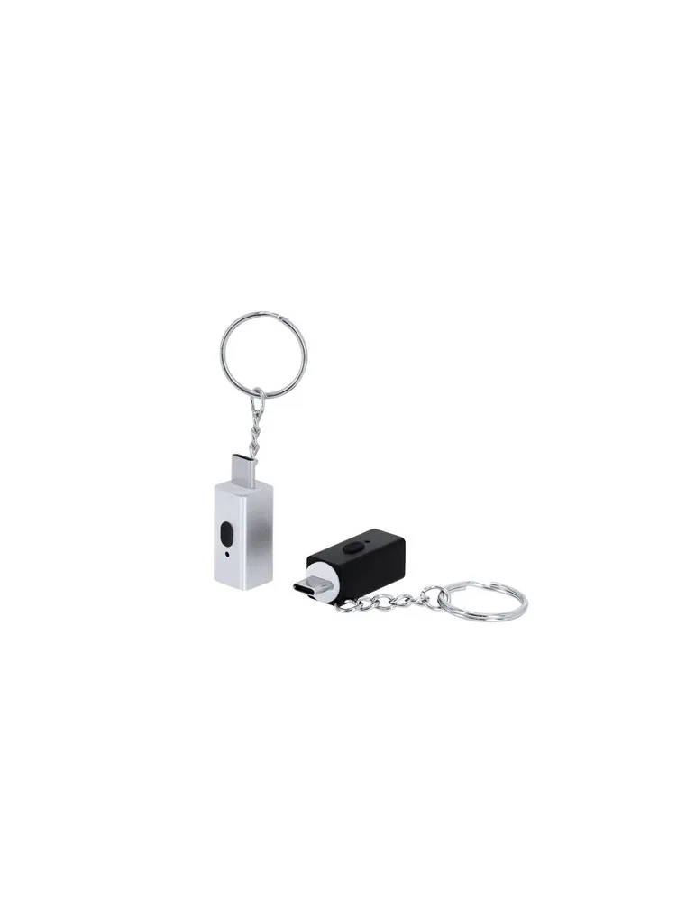 Briquet Électrique Personnalisé Porte-Clés Parris Matières : microfibre Couleurs : couleurs pantone accessoire événementiel uniq