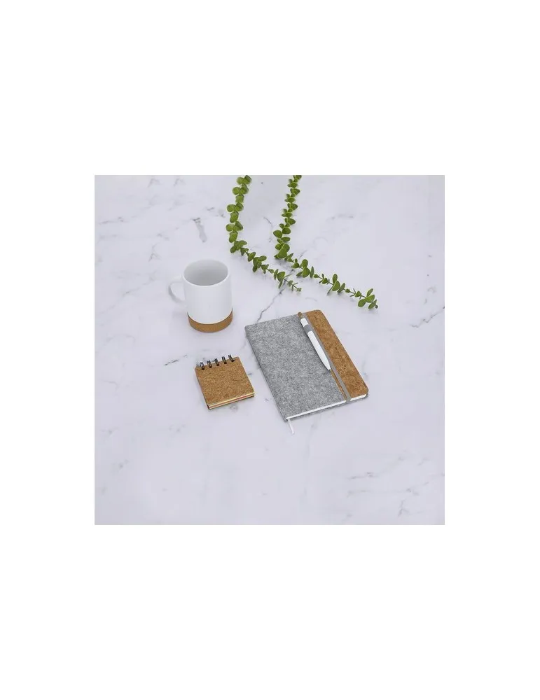 Bloc Notes Publicitaire Écologique Driscol Matières : bambou Couleurs : bambou Contenance : 360 ml objet publicitaire robuste