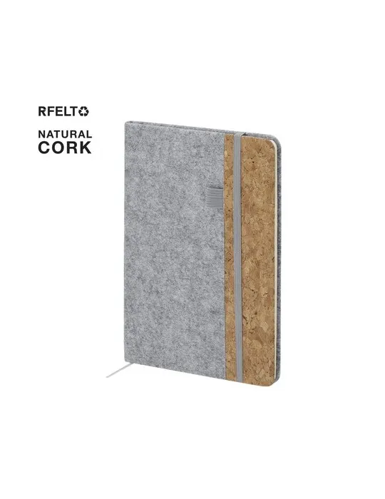 Bloc Notes Publicitaire Écologique Driscol Matières : acier inoxydable Couleurs : noir Contenance : 350 ml cadeau entreprise pas