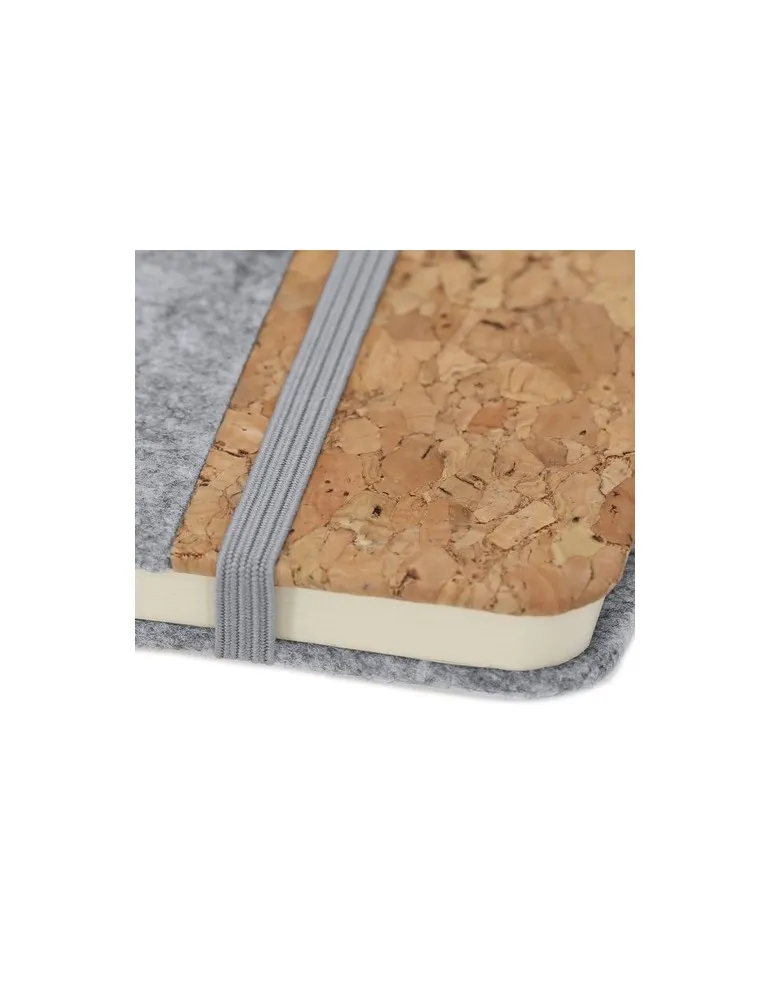 Bloc Notes Publicitaire Écologique Driscol Matières : acier inoxydable Couleurs : noir Contenance : 350 ml accessoire événementi