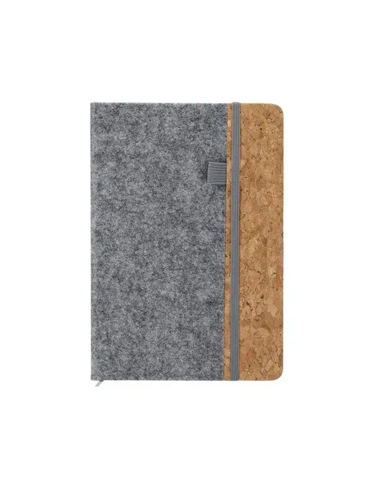 Bloc Notes Publicitaire Écologique Driscol Matières : acier inoxydable Couleurs : noir Contenance : 350 ml cadeau affaires éléga