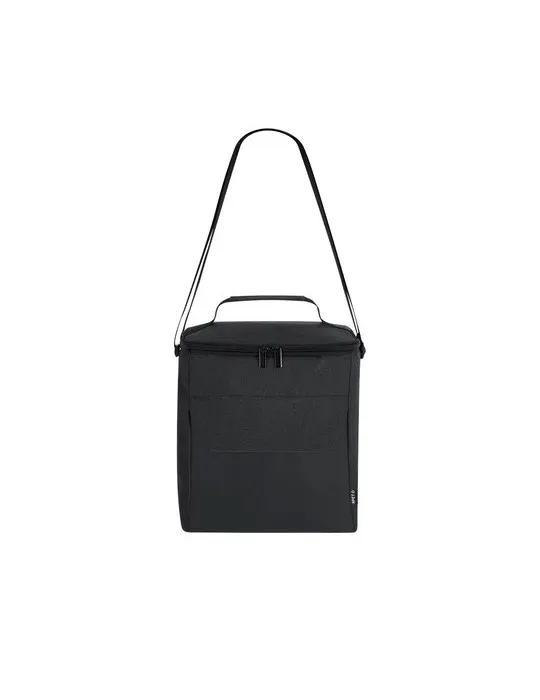 Glacière publicitaire écologique Jocko Matières : Synthétique Couleurs : noir cadeau affaires élégant