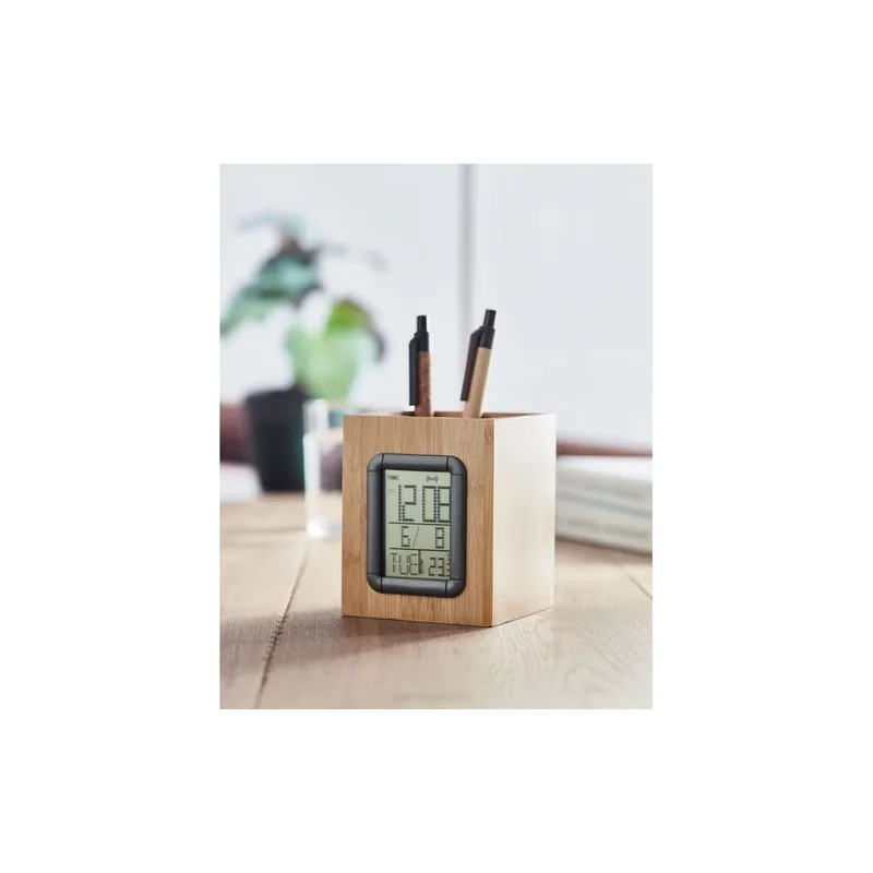 Porte-stylo en bambou MANILA - Élégance et Praticité