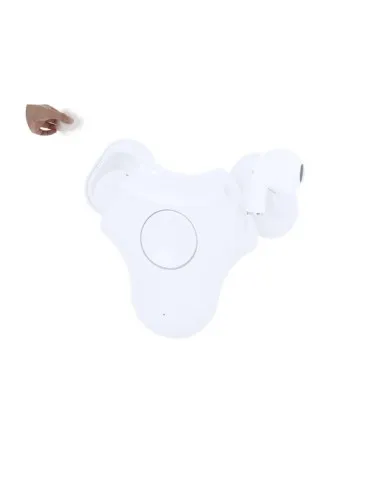 Écouteurs publicitaires écologiques Levin Couleurs : rouge 2