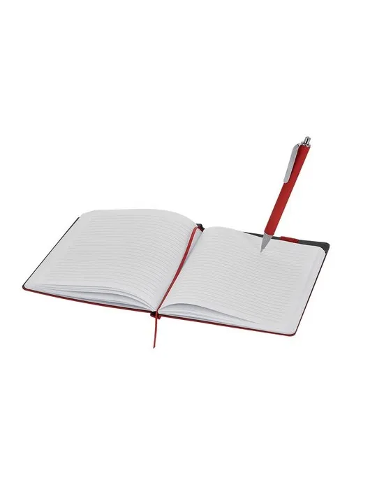 Bloc-notes publicitaire écologique Nuron Couleurs : blanc accessoire événementiel unique