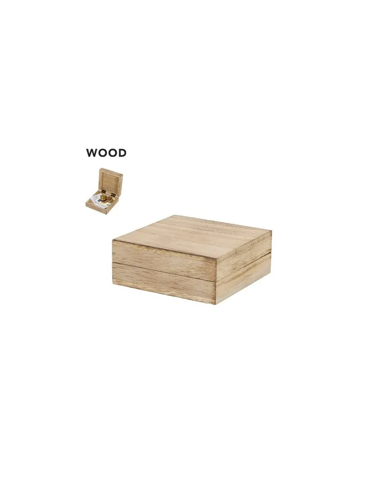 Boîte de présentation publicitaire personnalisée Macalix Matières : polaire Couleurs : noir personnalisable avec votre logo