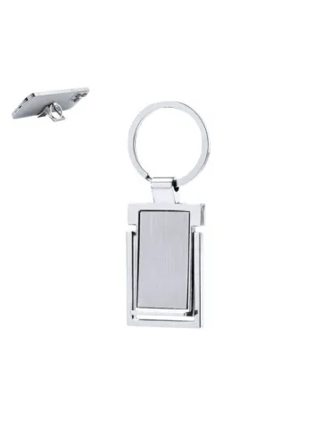 Porte-clés support publicitaire personnalisé Hibayon Matières : ABS Couleurs : naturel 2