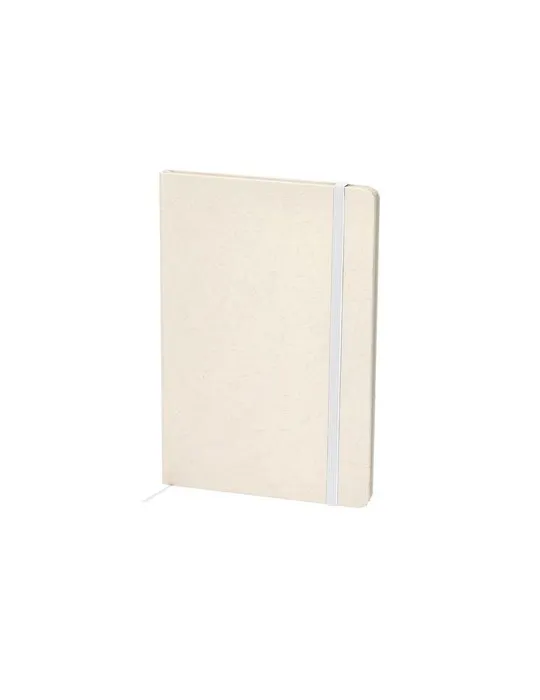 Bloc-notes publicitaire personnalisé Kejar Matières : caoutchouc Couleurs : vert marquage laser ultra précis