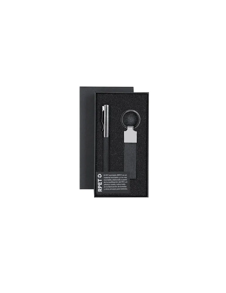 Set Publicitaire Écologique Jayon Matières : polyester Couleurs : bleu