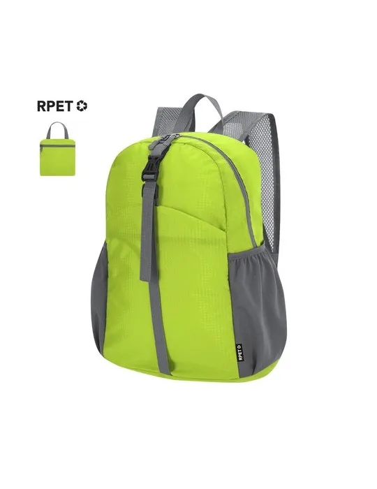 Sac à Dos Publicitaire Pliable Chermel Matières : polyester Couleurs : noir cadeau collaborateur premium