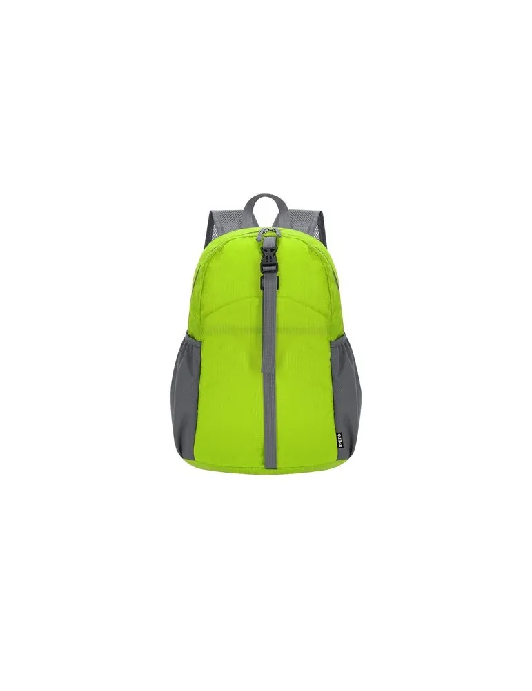 Sac à Dos Publicitaire Pliable Chermel Matières : polyester Couleurs : noir objet promo petit budget