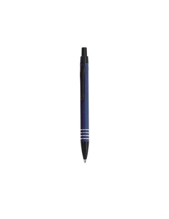 Stylo Publicitaire Écologique Blean Matières : métal Couleurs : noir personnalisable avec votre logo