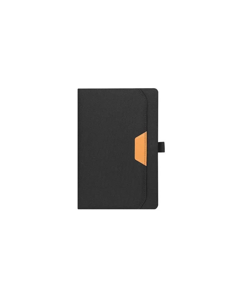 Bloc Notes Publicitaire Écologique Zarek Matières : métal Couleurs : argenté