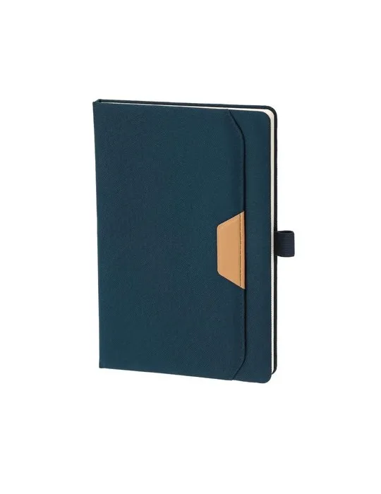 Bloc Notes Publicitaire Écologique Zarek Matières : métal Couleurs : argenté marquage laser ultra précis