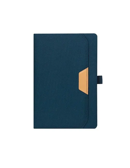 Bloc Notes Publicitaire Écologique Zarek Matières : métal Couleurs : argenté accessoire événementiel unique