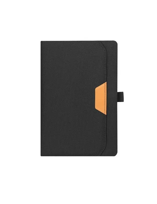 Bloc Notes Publicitaire Écologique Zarek Matières : acier inoxydable Couleurs : acier goodies entreprise design