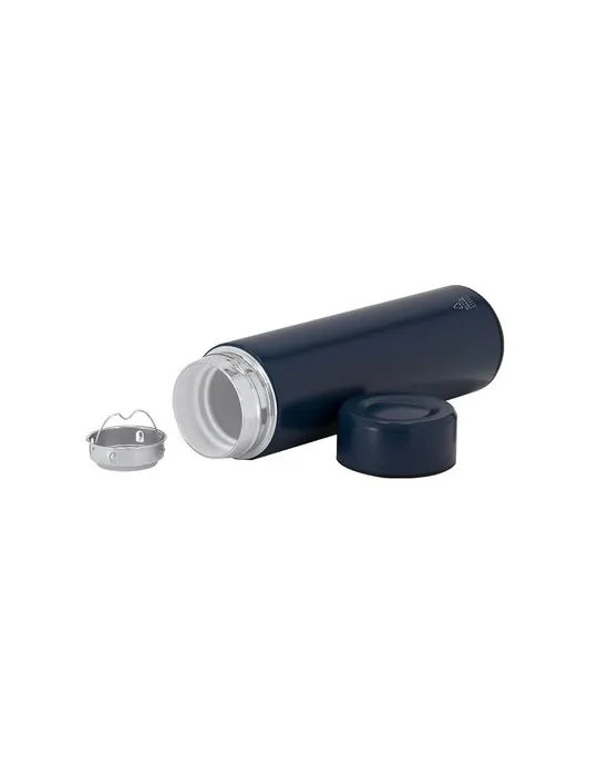 Thermo personnalisé Denisof Matières : acier inoxydable Couleurs : noir cadeau affaires élégant