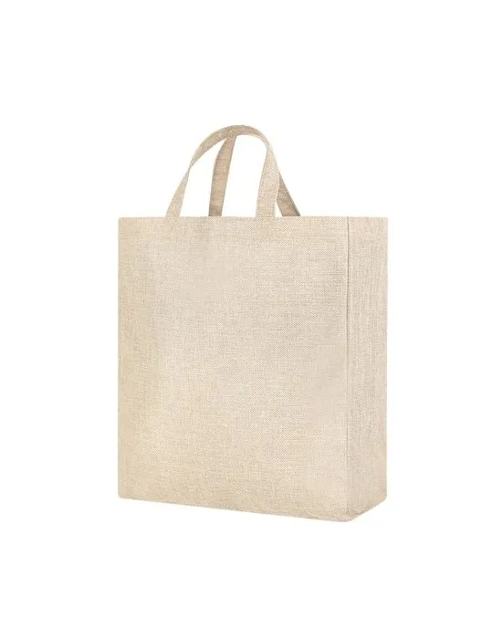 Sac publicitaire personnalisé Sublimation Myrena Matières : métal Couleurs : noir