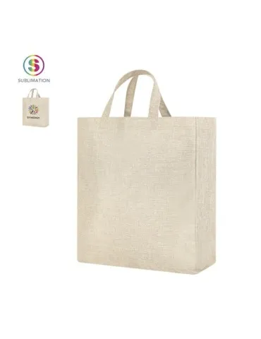 Sac publicitaire personnalisé Sublimation Myrena Matières : métal Couleurs : noir 2