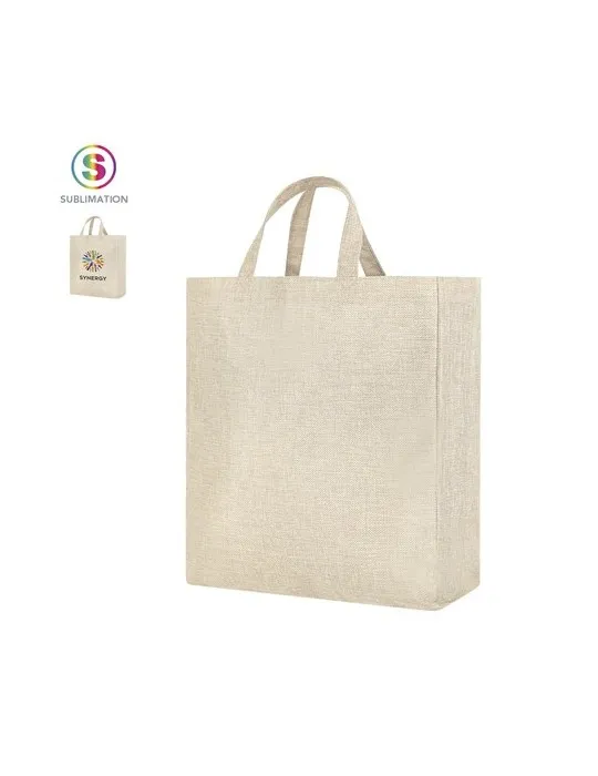 Sac publicitaire personnalisé Sublimation Myrena Matières : métal Couleurs : noir personnalisable avec votre logo