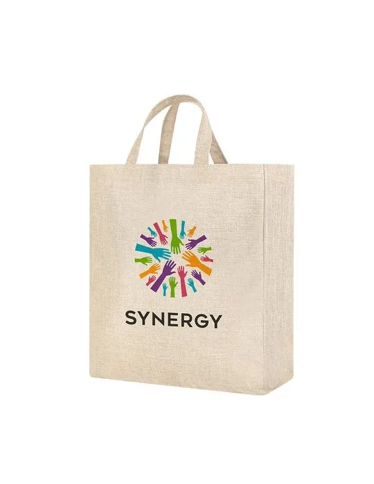 Sac publicitaire personnalisé Sublimation Myrena Matières : métal Couleurs : noir cadeau entreprise pas cher