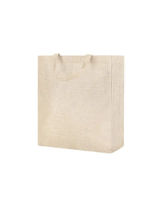 Sac publicitaire personnalisé Sublimation Myrena Matières : métal Couleurs : noir goodies publicitaire événementiel