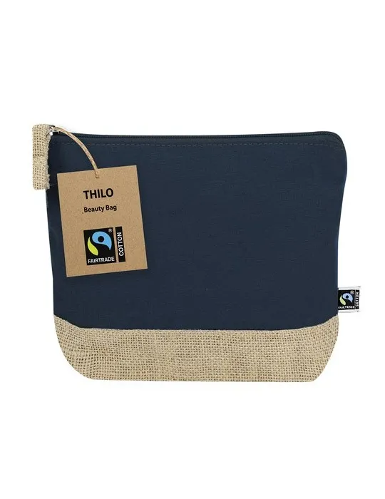 Nécessaire écologique Fairtrade Thilo Matières : ABS Couleurs : noir personnalisable avec votre logo