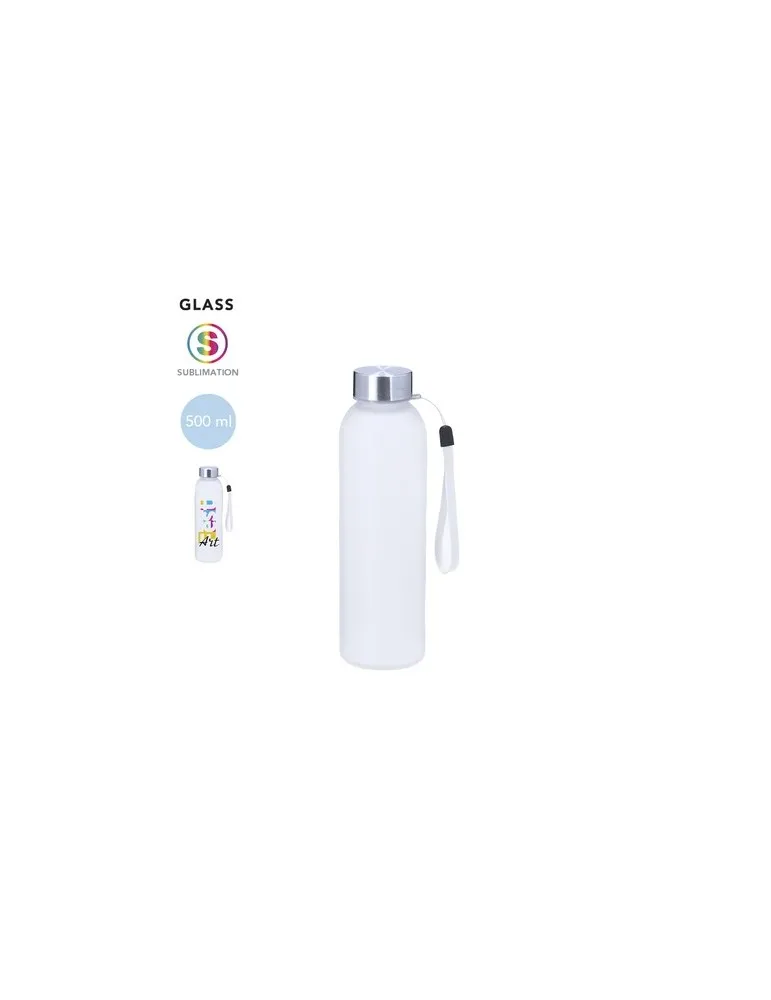 Bidon Sublimation Pratique Stevens Matières : acrylique Couleurs : naturel personnalisable avec votre logo