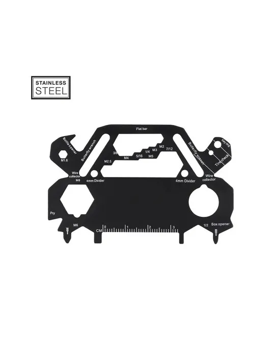 Multi Outils Polyvalent Borex Matières : polyester Couleurs : vert personnalisable avec votre logo