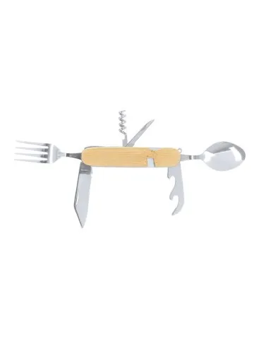 Set de Couverts Publicitaires Vintar - 24 Pièces en Acier Inoxydable avec Étui Personnalisé Couleurs : noir