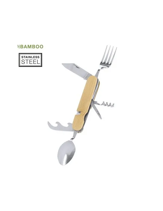 Set de Couverts Publicitaires Vintar - 24 Pièces en Acier Inoxydable avec Étui Personnalisé Couleurs : noir personnalisable avec