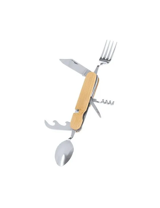 Set de Couverts Publicitaires Vintar - 24 Pièces en Acier Inoxydable avec Étui Personnalisé Couleurs : noir cadeau entreprise pa