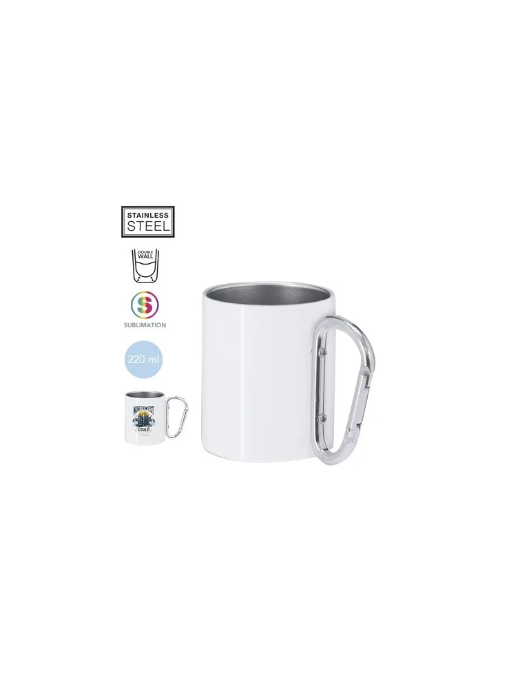 Tasse personnalisée de sublimation écologique Beesbur Matières : carton personnalisable avec votre logo