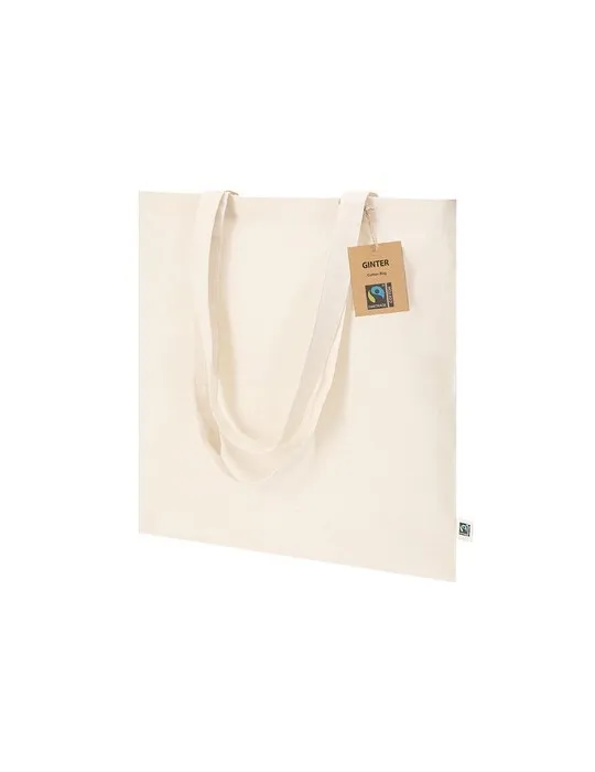 Sac publicitaire Fairtrade Ginter Matières : carton goodies publicitaire événementiel