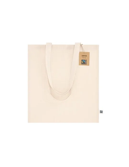 Sac publicitaire Fairtrade Ginter Matières : carton impression haute définition