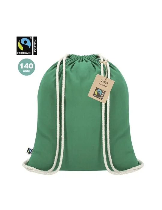 Sac à Dos Écologique Personnalisé Fairtrade Dykes Matières : carton cadeau collaborateur premium
