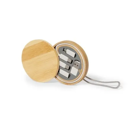 Câbles de Charge Écologiques Personnalisés - Chaconix Matières : polypropylène (PP) Couleurs : multicolore goodies publicitaire 