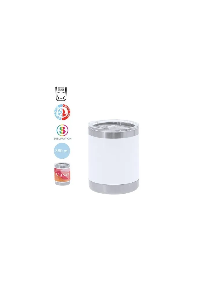 Verre Thermique Sublimable Écologique Teyana Couleurs : bordeaux Matières : papier (FSC) personnalisable avec votre logo