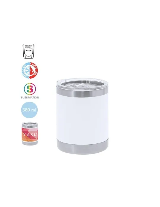 Verre Thermique Sublimable Écologique Teyana Couleurs : bordeaux Matières : papier (FSC) personnalisable avec votre logo