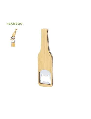 Ouvre-bouteille personnalisé Ceryon Couleurs : gris clair Matières : papier (FSC) 2