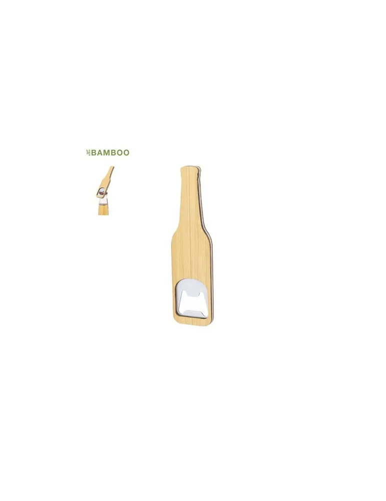 Ouvre-bouteille personnalisé Ceryon Couleurs : gris clair Matières : papier (FSC) personnalisable avec votre logo