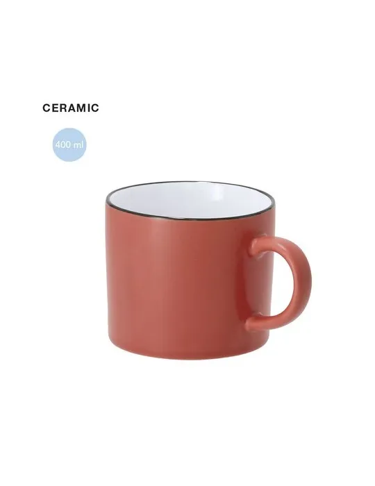 Tasse écologique personnalisée Dumax Couleurs : bleu clair Matières : papier (FSC) marquage laser ultra précis